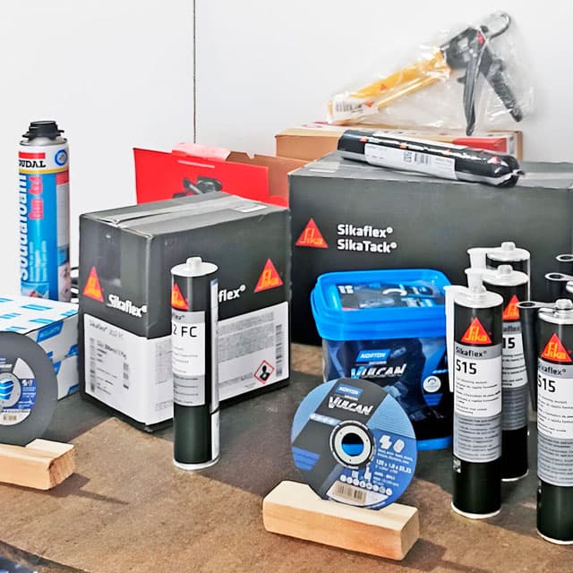 Productos Sika y materiales de construcción en O Barco